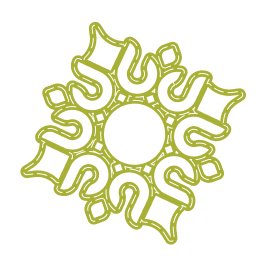 Ornamen hijau